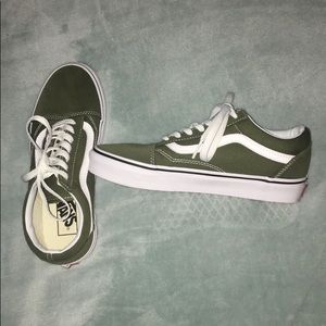Green Vans Old Skool Skate NWOT